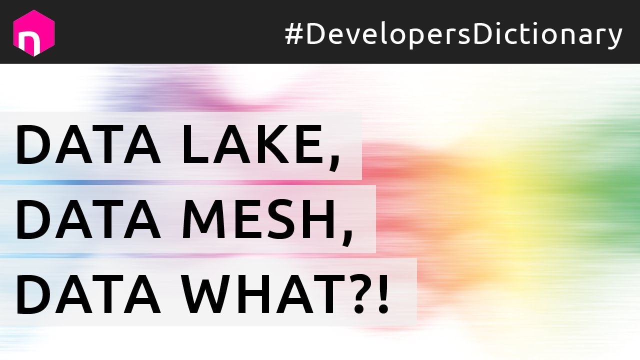 Data lake, data mesh, data what?! // English
