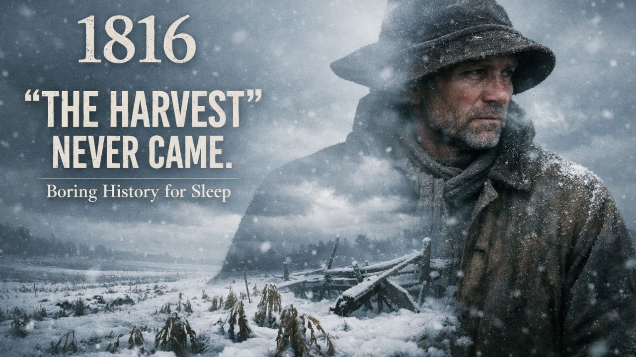 Snow Over the Fields (1816): The Harvest That Never Came | Boring History for Sleep
