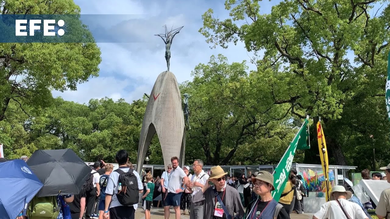 Hiroshima llama al mundo a no repetir los horrores del bombardeo atómico a 80 años del ataque