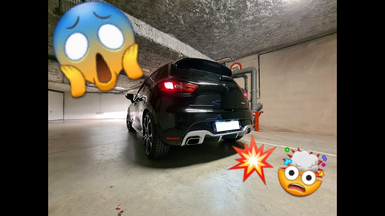 Clio 4 rs bruit Origine VS Fulltube !!! 💥🤯