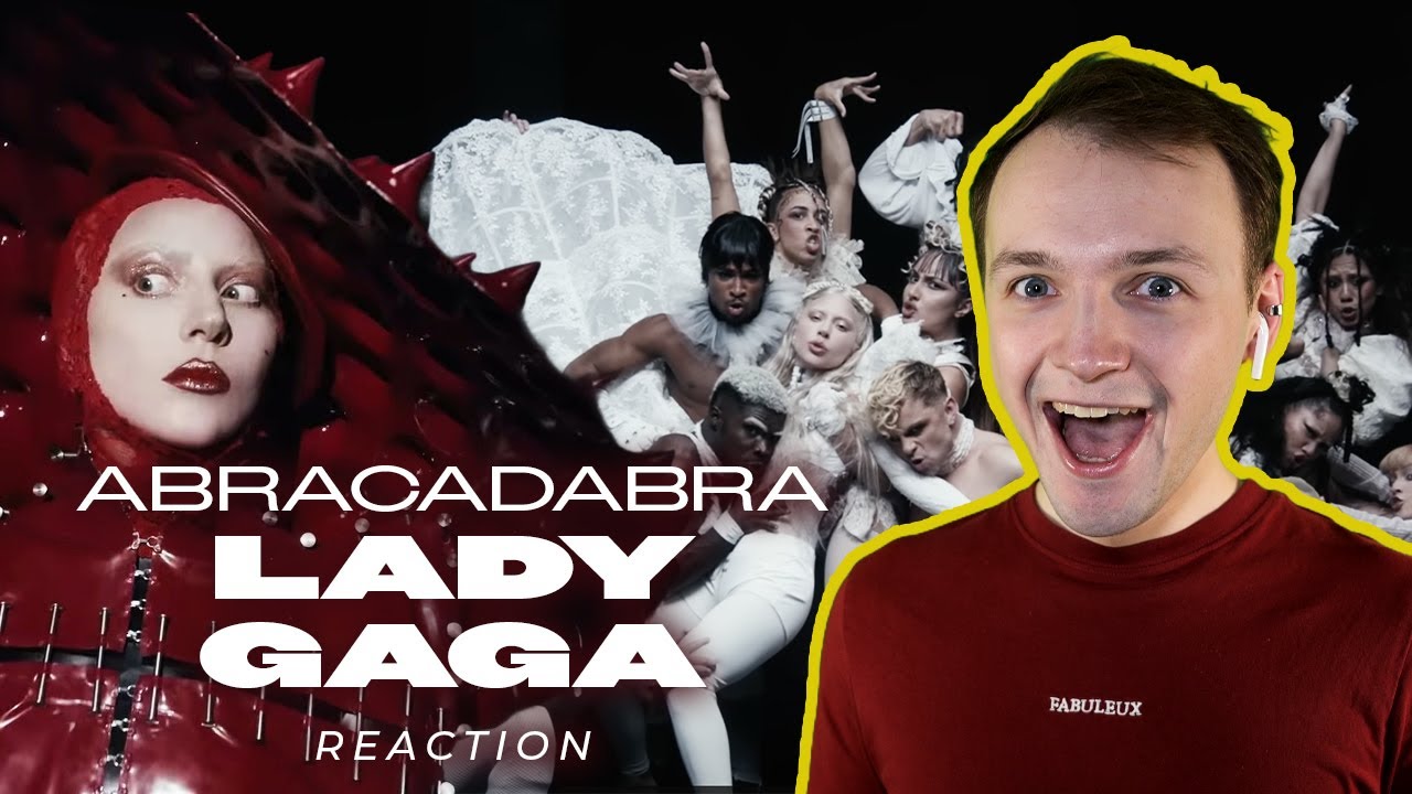 REACTION to ABRACADABRA Music Video by LADY GAGA | First Time Reaction from France (Mayhem Album)