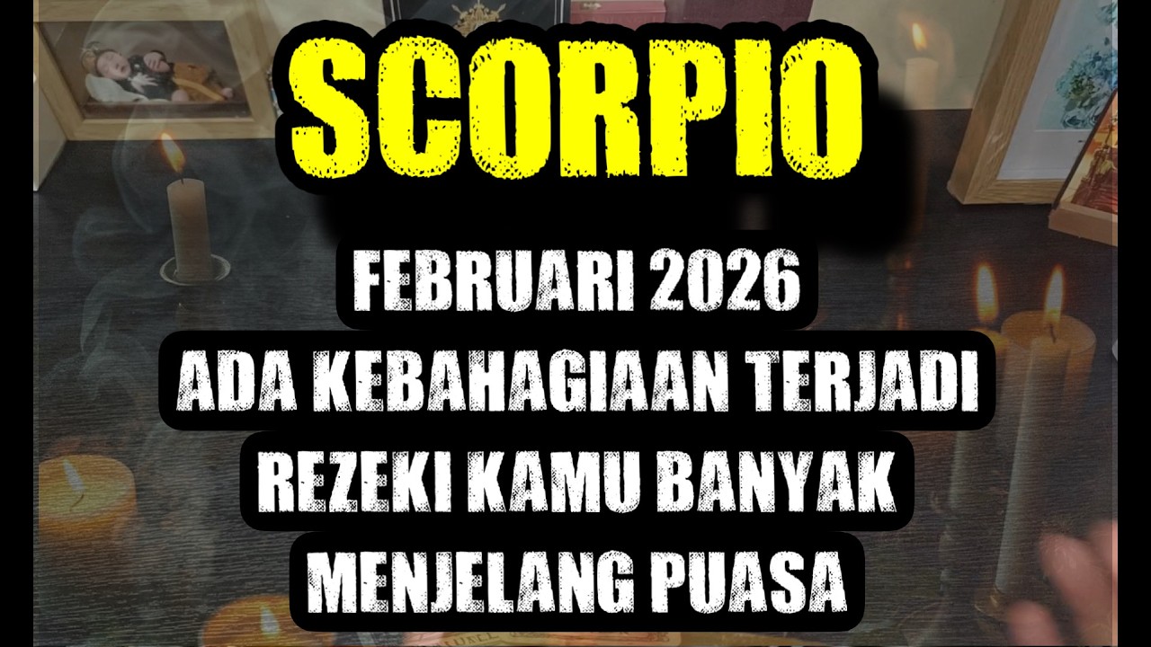SCORPIO BAKAL KETEMU SAMA KEAJAIBAN BESAR DALAM BENTUK REZEKI