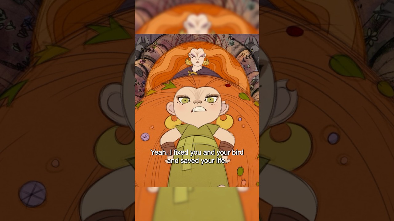 Wolfwalker&rsquo;s healing powers. #anime #show #shorts #viralvideo #fyp