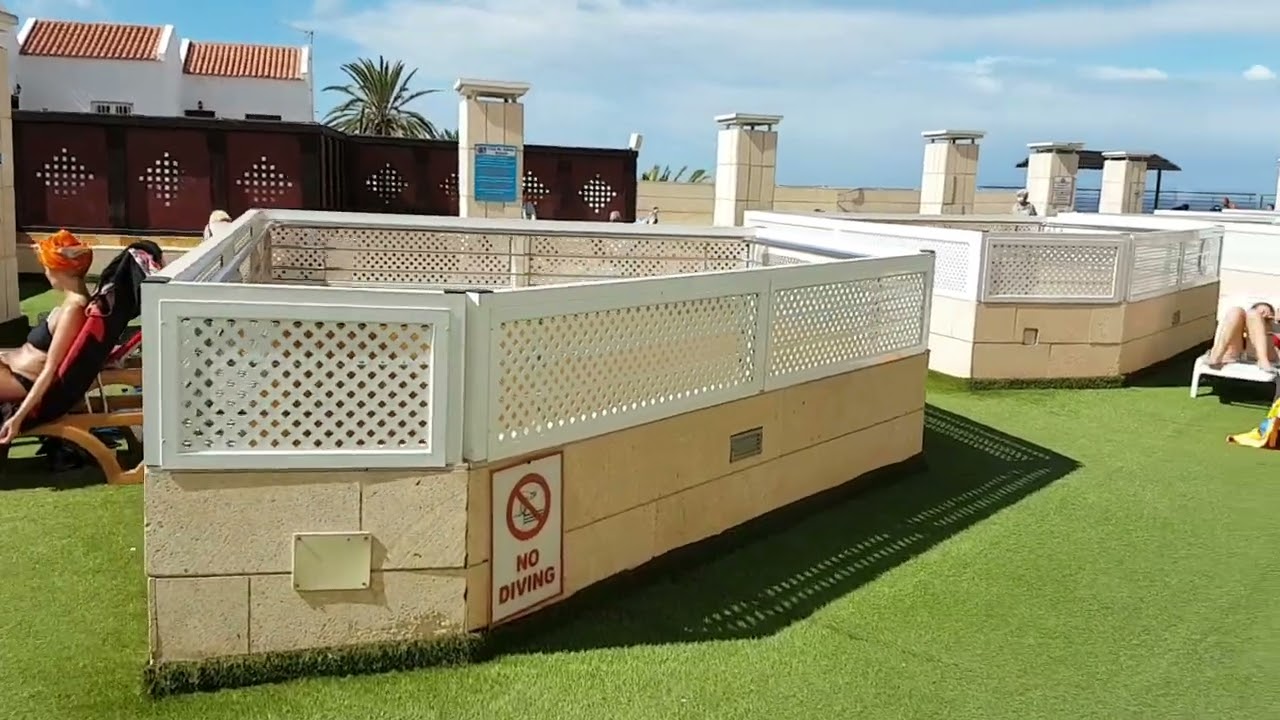 Costa Adeje, Tenerife,Villa De Adele Beach,March 2022.
