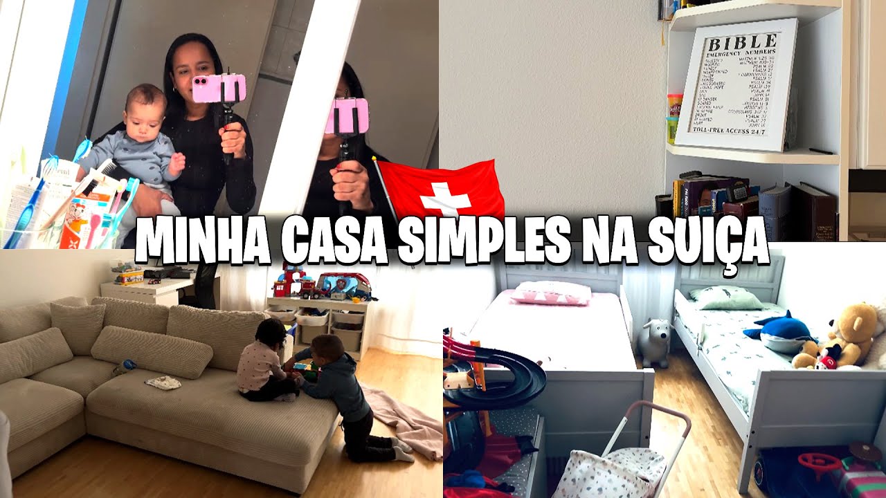 MOSTRANDO MINHA CASA NA SUIÇA 🏡 + UM POUCO DA MINHA ROTINA REAL