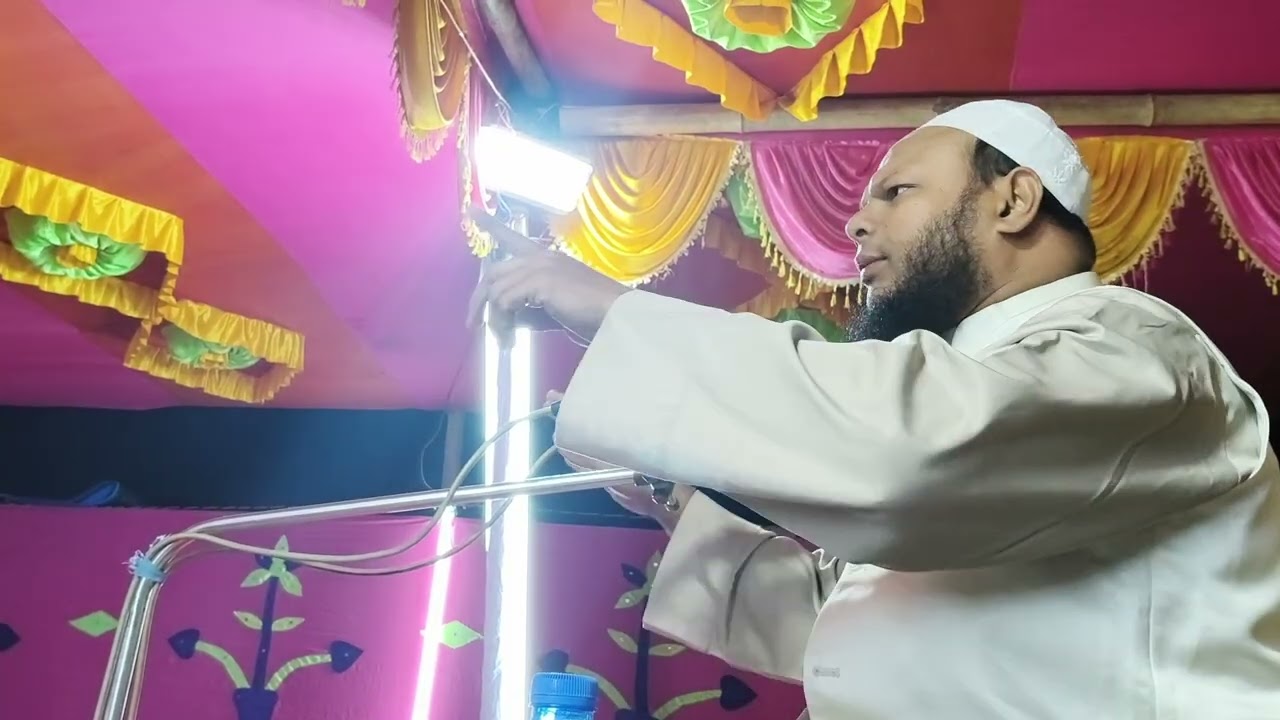 যশোর বিমানবন্দরের পাশে ফরিদপুর যুবকদের মাহফিল