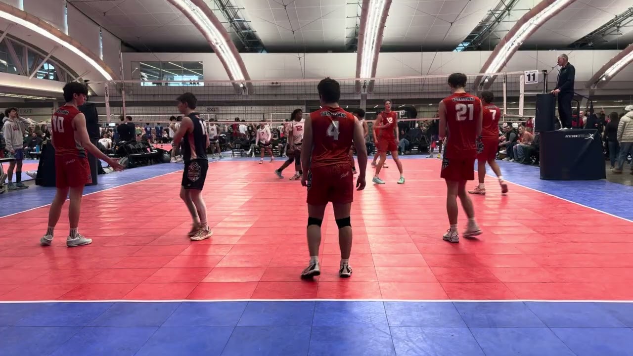 Yorktowne 18 Red vs Sideout 18 Copper Set 1