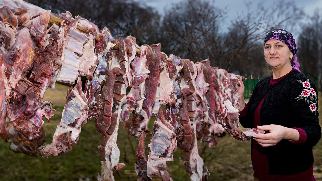 Traditional Dried Beef Production in Rural Azerbaijan