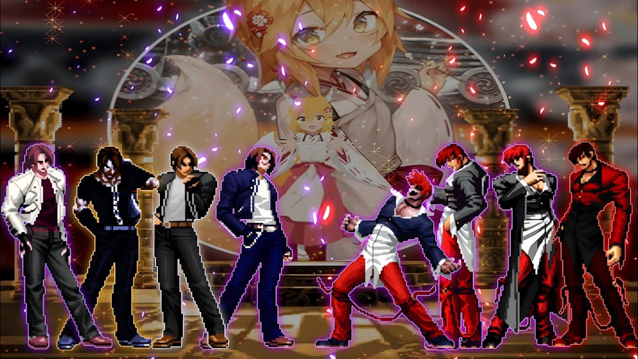 [KOF Mugen] Hyper Kyo Team VS. Hyper Iori Team