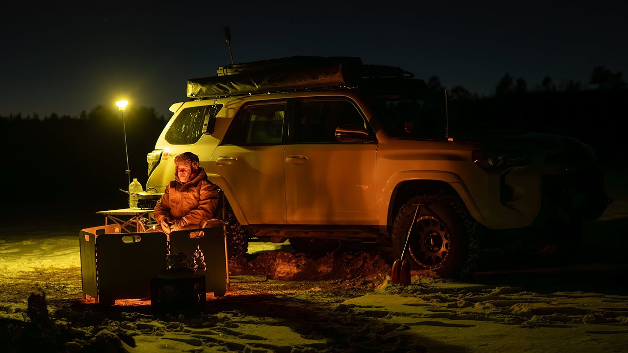Cold Colorado Camping 2023E19. Sleeping in my 4Runner