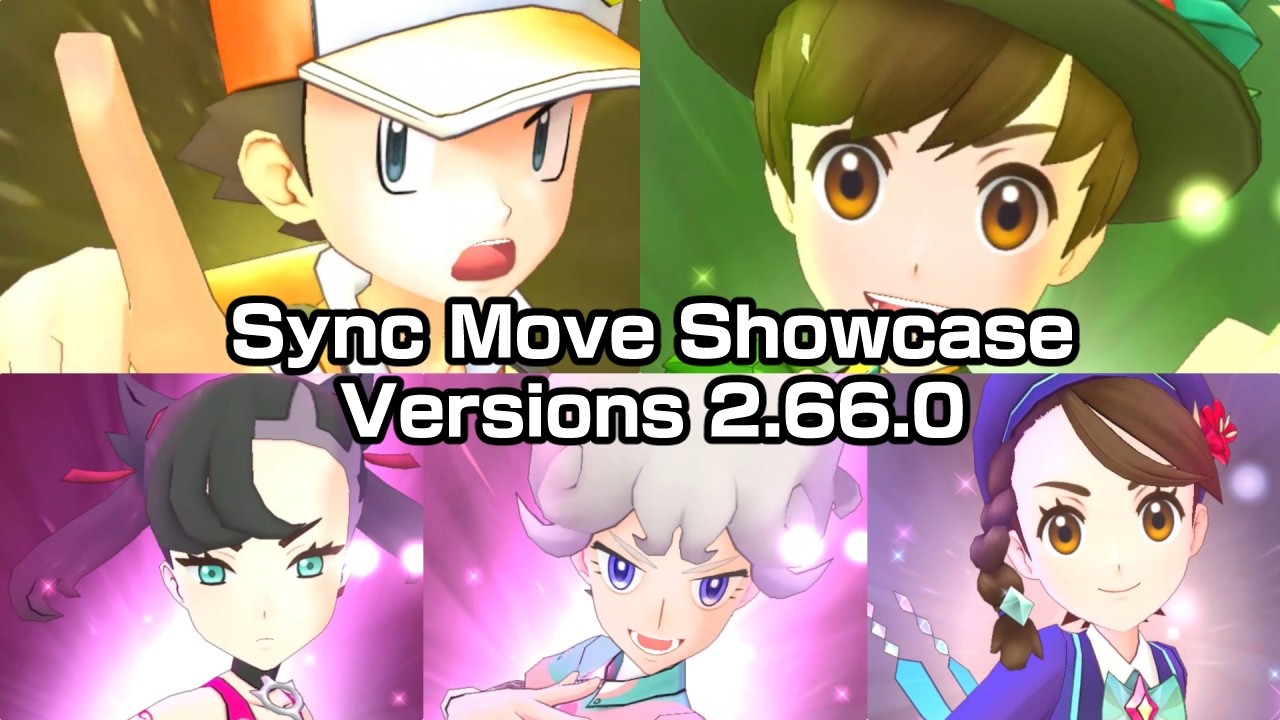 🌈 Sync Move Showcase &ndash; Versions 2.66.0 | Loop x2 | Pok&eacute;mon Masters EX