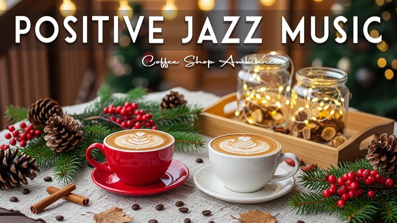 Positive Jazz Music ☕ Coffee Shop Ambiance & Morning  Bossa Nova for Peaceful Work & Positive Energy
