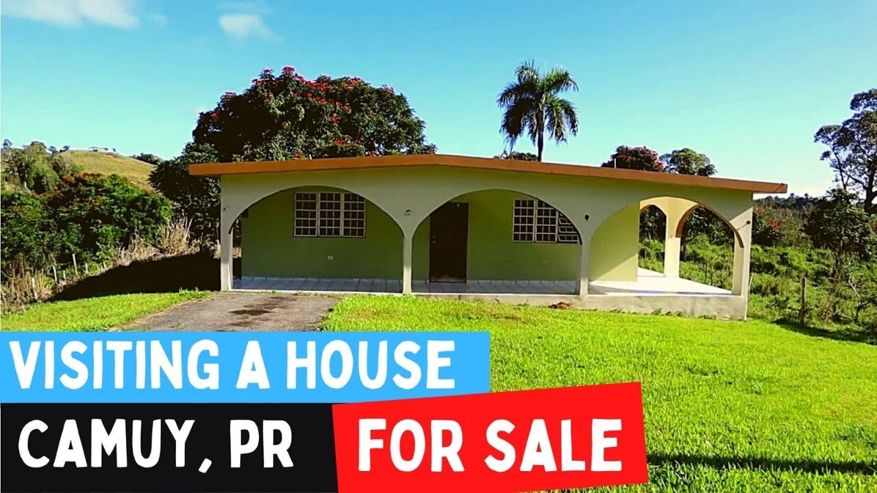 Visité casa de campo a la venta en Camuy PR cerca de las Cavernas