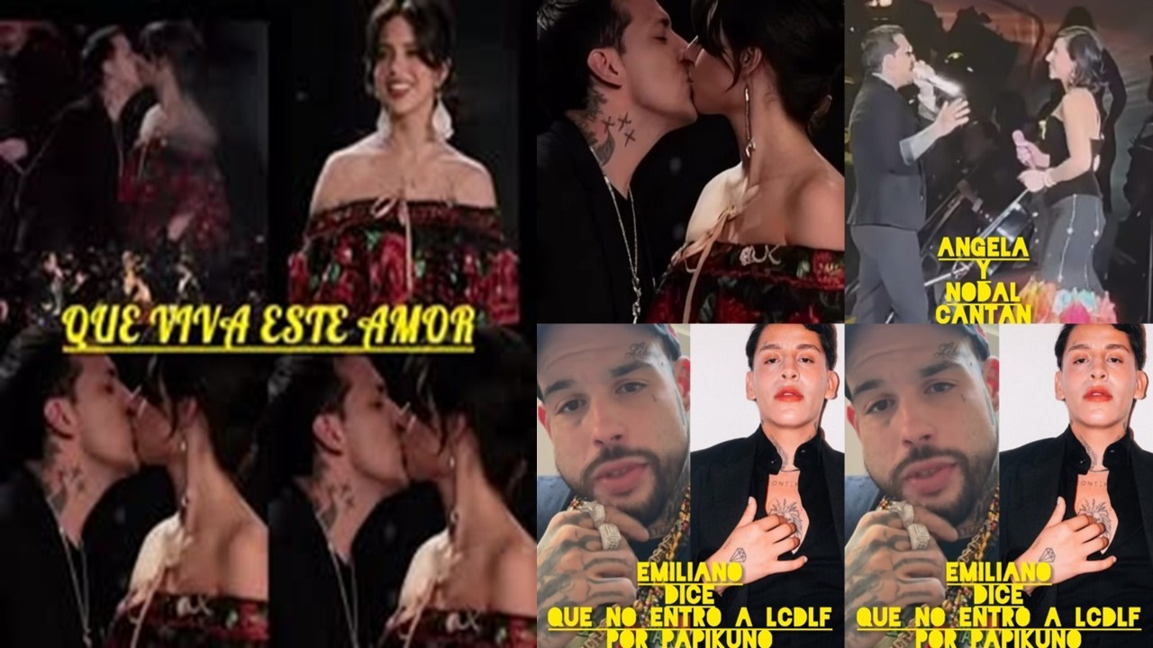 ANGELA NODAL Y EMILIANO OTRA VEZ#cristiannodal#angelaaguilar
