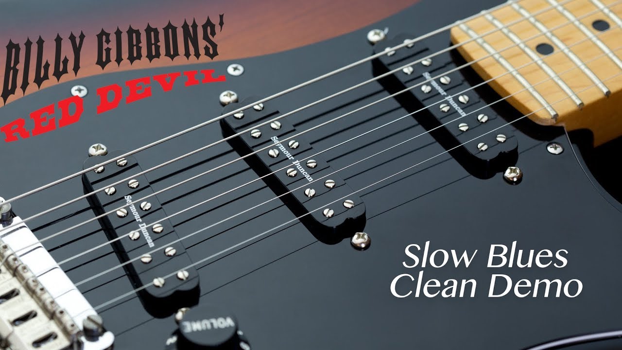Billy Gibbons Red Devil Pickups | Slow Blues Demo Track