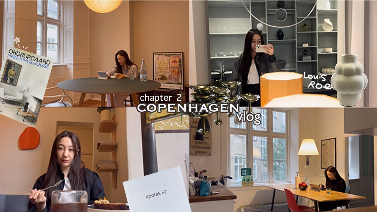 COPENHAGEN 코펜하겐 브이로그 02 (LOUISE ROE, SMK, FRAMA, HAY house, ABEN, studio x kitchen, Ordrupgaard)