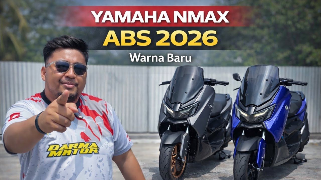 Yamah NMAX 2026 Keluar Warna Baru 😱 Lagi Cun Dari Lama?