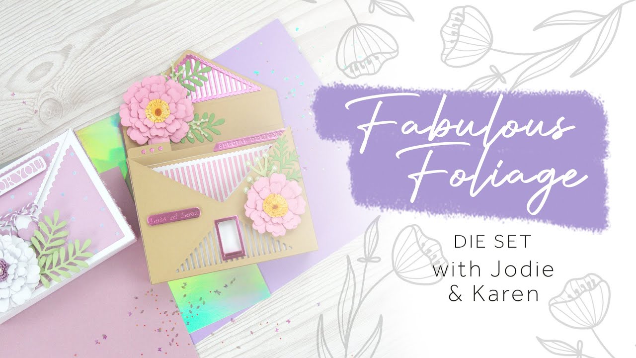 Jodie & Karen unbox a fabulous collection of die sets that are sent with love | Tonic Studios