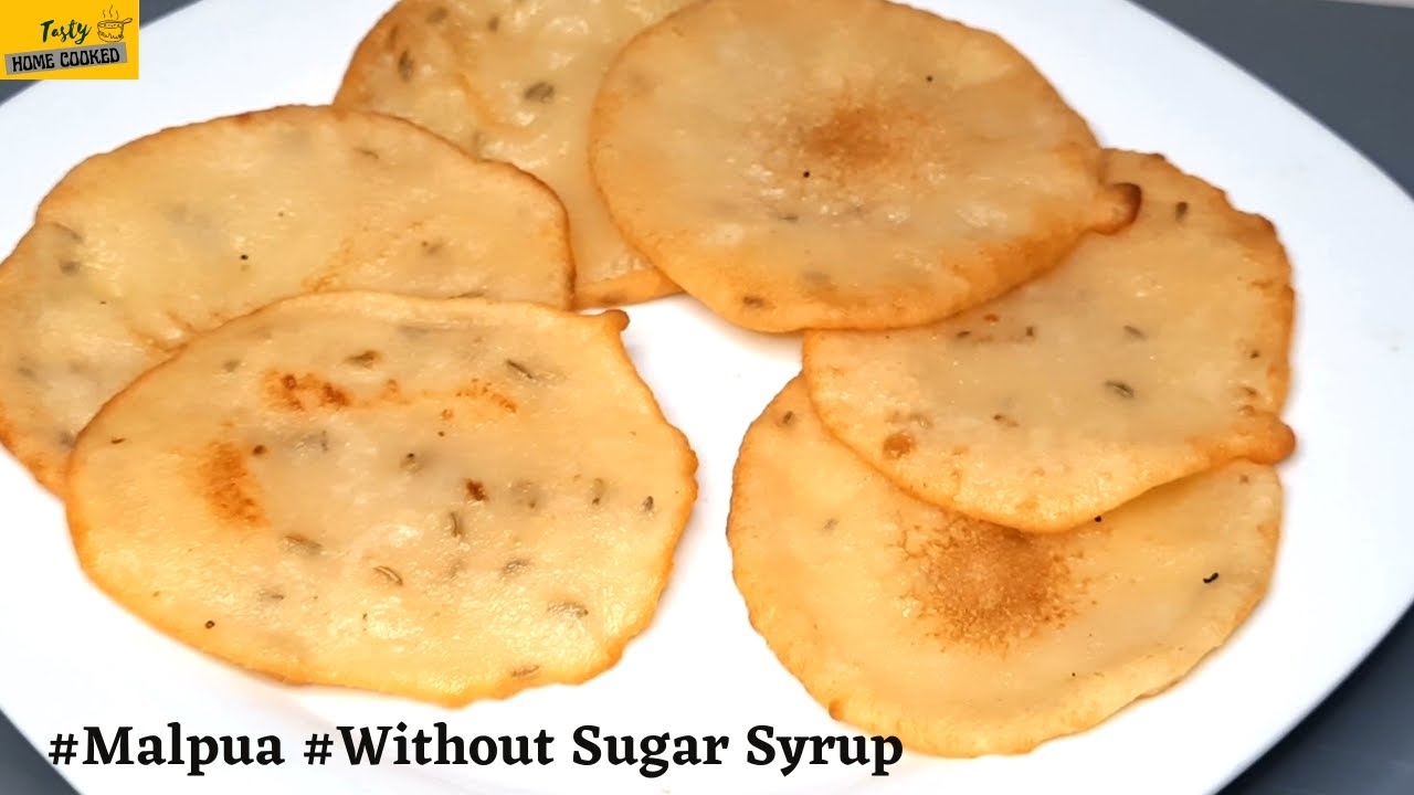 Malpua | Malpua without sugar syrup | Malpua recipe