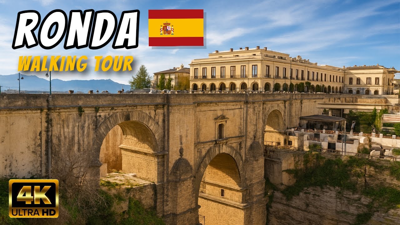 Ronda Spain 2025 | Walking Tour 4K of One of the Top Destinations in Andalucía