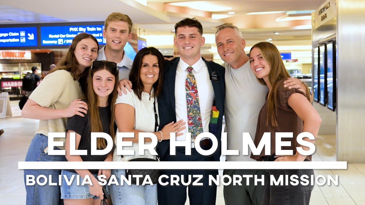 Elder Holmes' Mission Homecoming Video