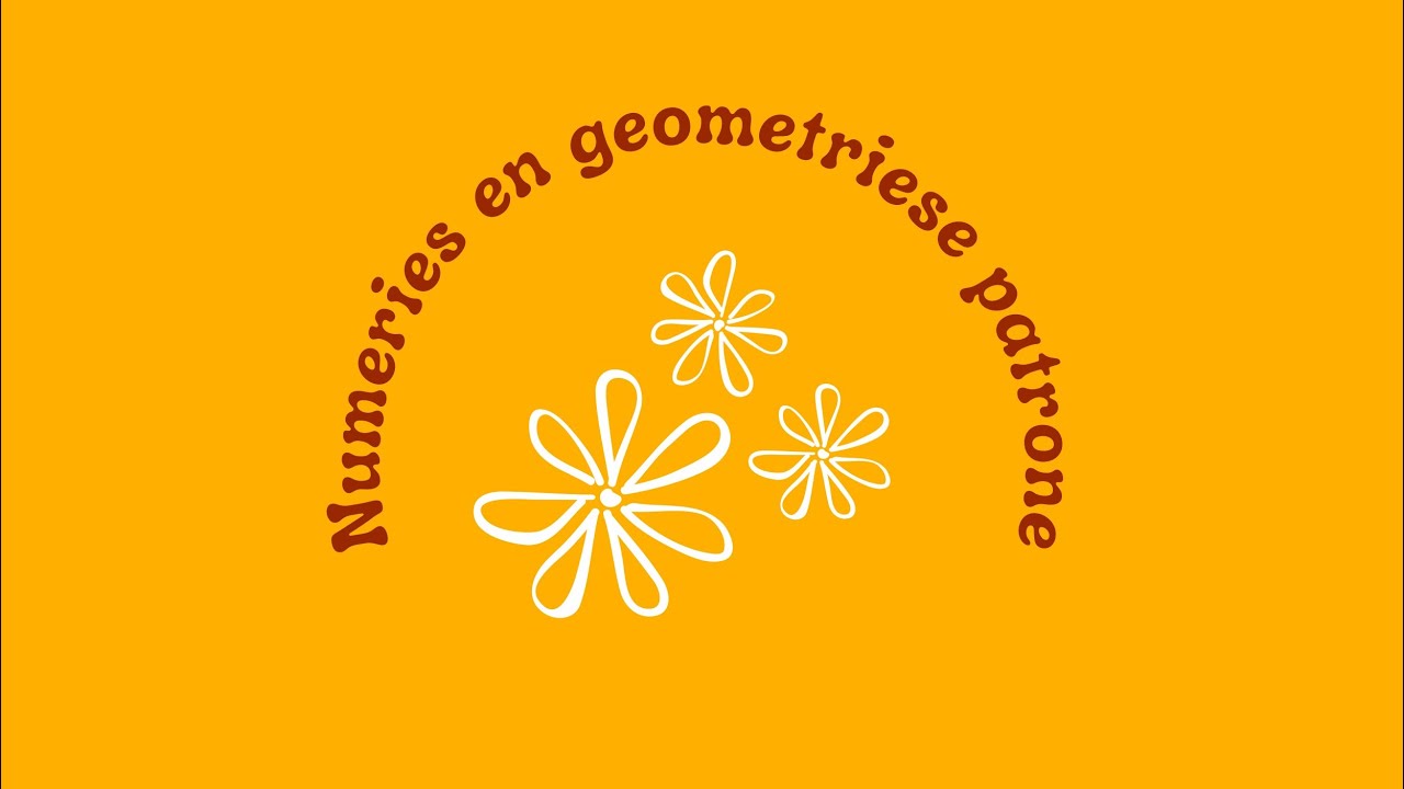 Numeriese en geometriese patrone gr 8