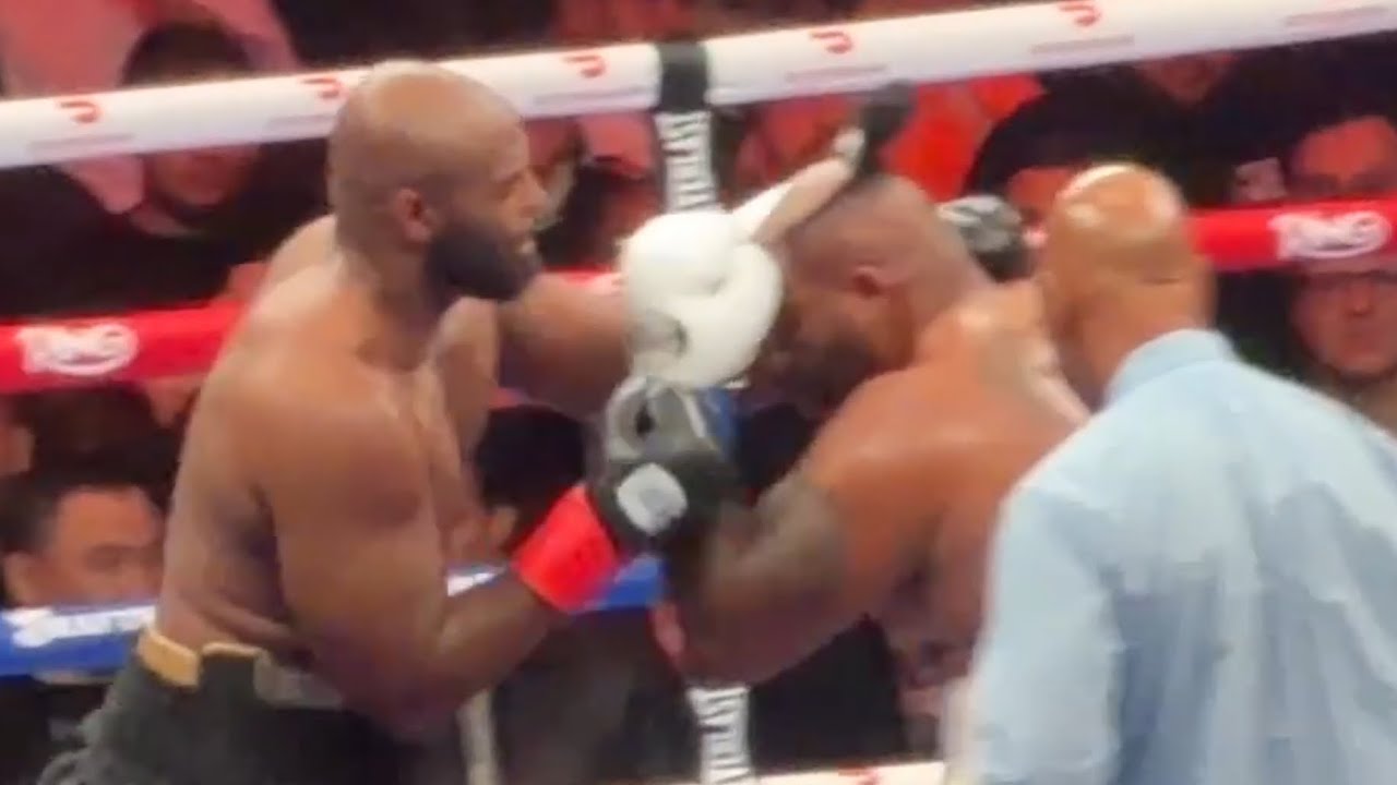 Brutal Moment: Jarrell Miller Gets His Wig Knocked Off Mid-Fight vs Kingsley Ibeh