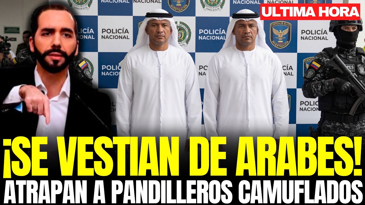 SE CREÍAN ÁRABES... ERAN DE LA MS-13: Así los Pandilleros Usaron el Islam para Esconderse de Bukele