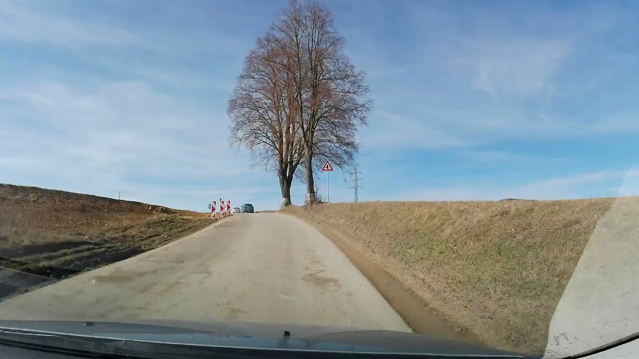 D3 0312 I Kaplice-nádraží Nažidla 20260226 Průjezd stavbou SO205+SO161