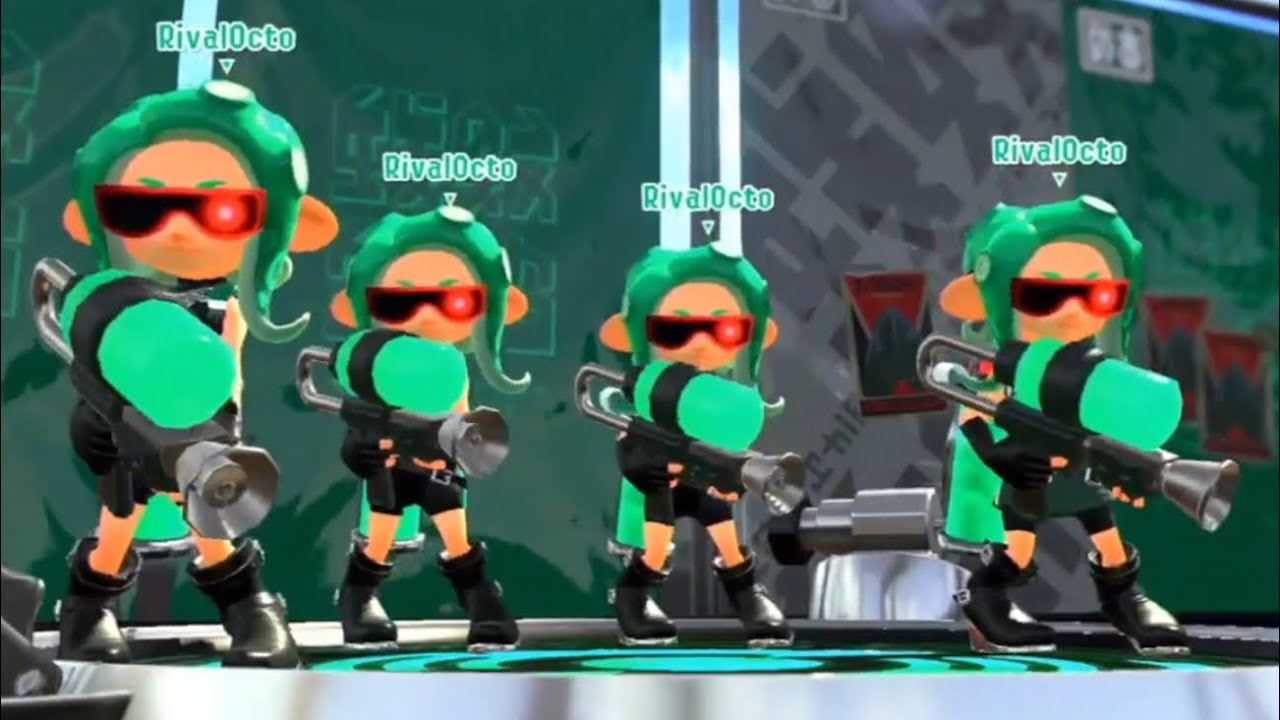 Becoming a team of Rival Octolings in Splatoon 2