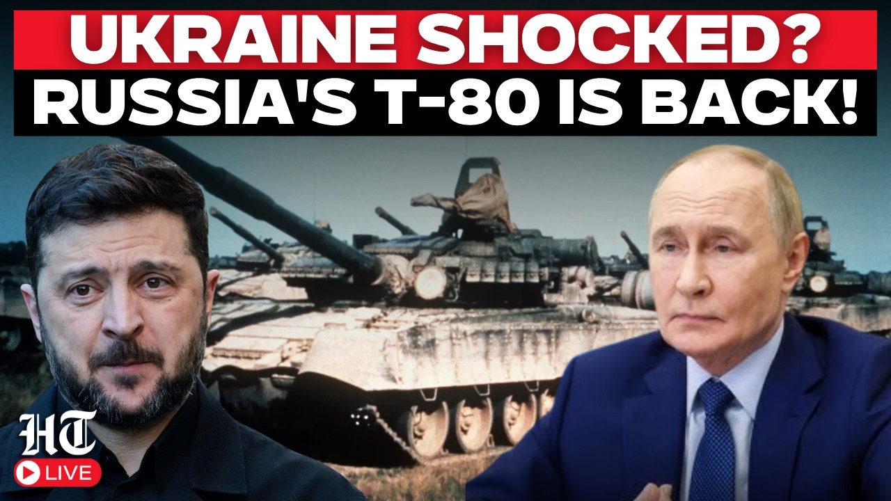 Putin Vs Ukraine LIVE | Zelensky's New Nightmare? Russia Rolls Out 'Drone-Proof' T-80 Tank | War