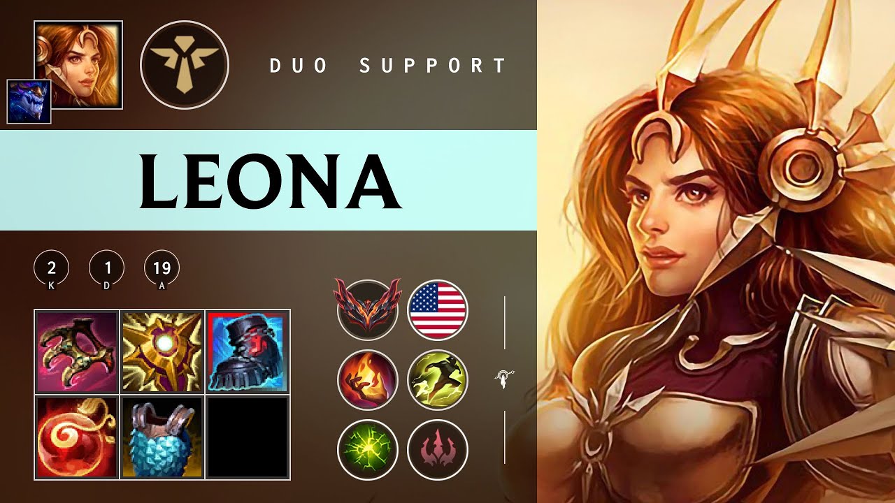 Leona Support vs Nautilus - NA Grandmaster Patch 25.24