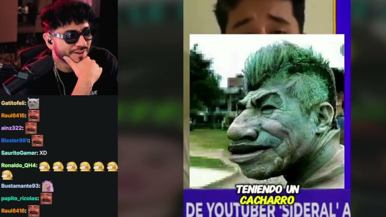 ZEIN reacciona a QUE LE PASO en el ROSTRO a SIDERAL