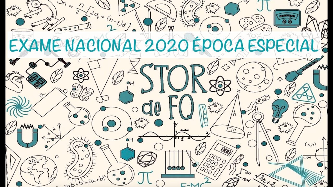 RESOLUÇÃO EXAME NACIONAL 2020 ÉPOCA ESPECIAL STORdeFQ 2021