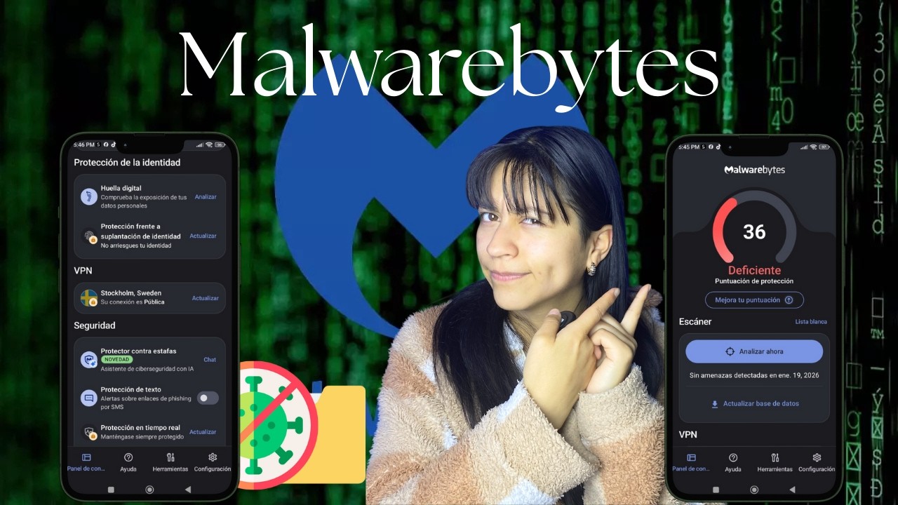 ¿Tu celular tiene VIRUS? 📱 Cómo usar Malwarebytes en Android (2026)