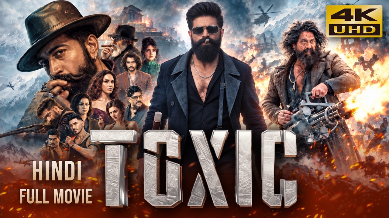 Toxic (2026) New Released Hindi Dubbed Full Movie | Starring Yash, Kiara Advani, Nayanthara, Huma