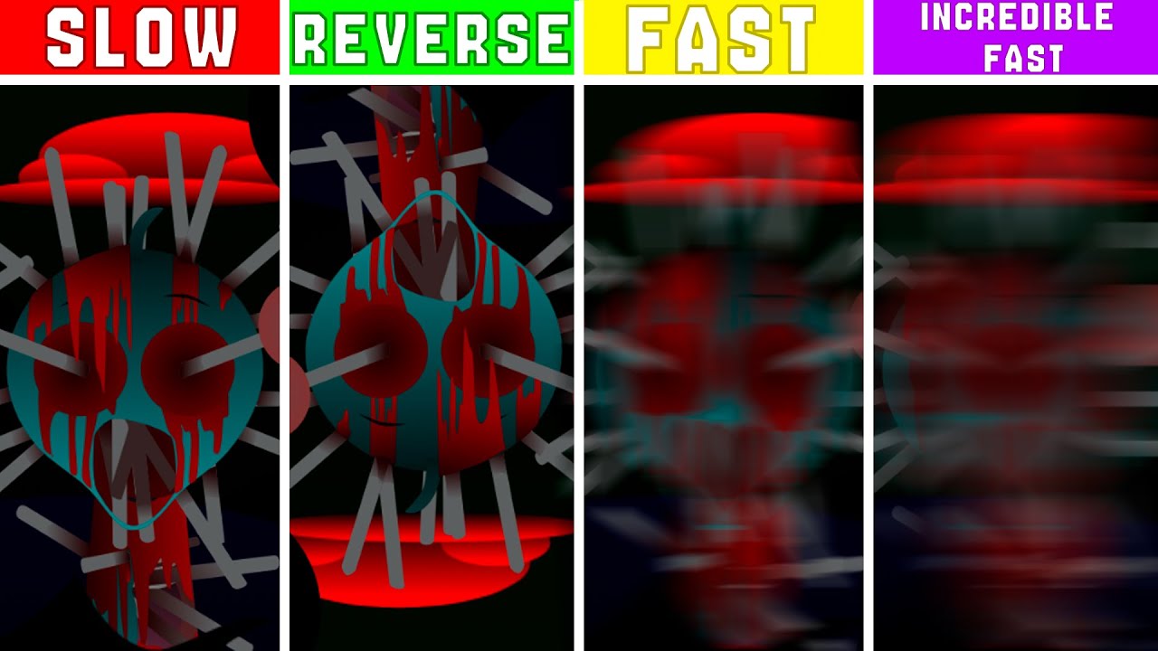 Incredibox Sprunki Definitive Phase 8(Slow & Reverse & Fast & Incredible Fast)
