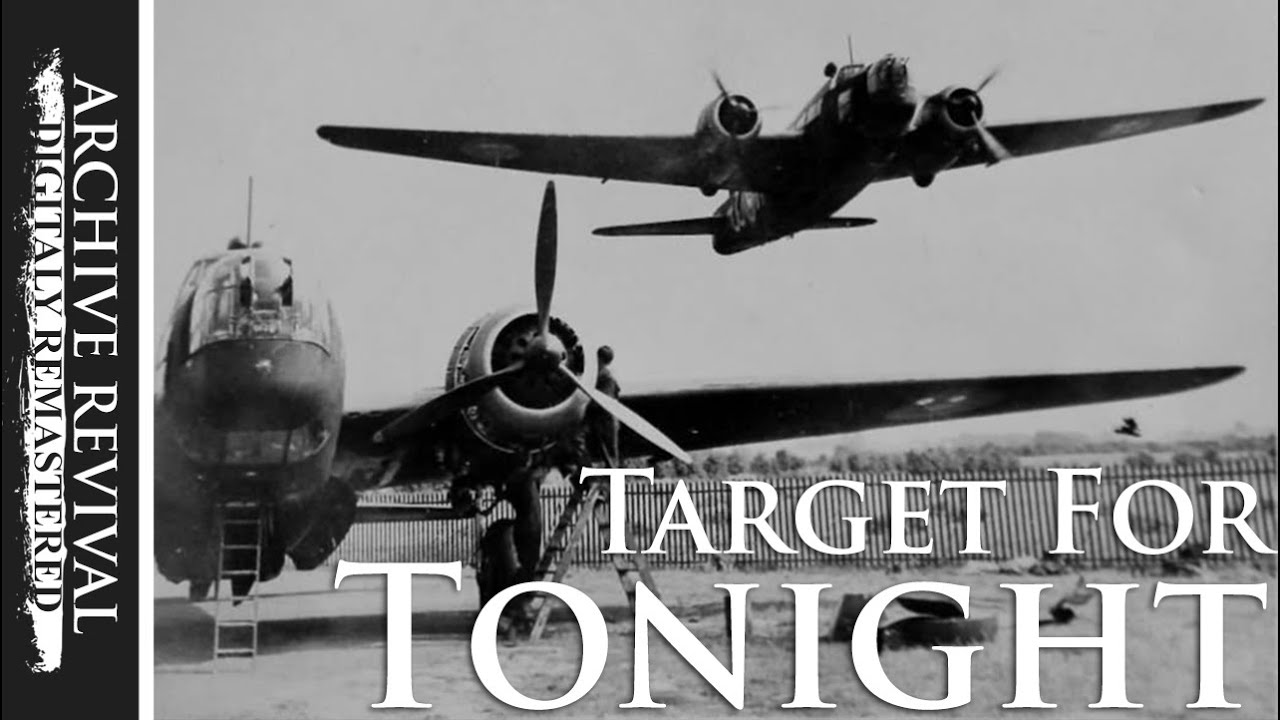 Target For Tonight | WW2 Movie - bomber operations over Europe (1941)