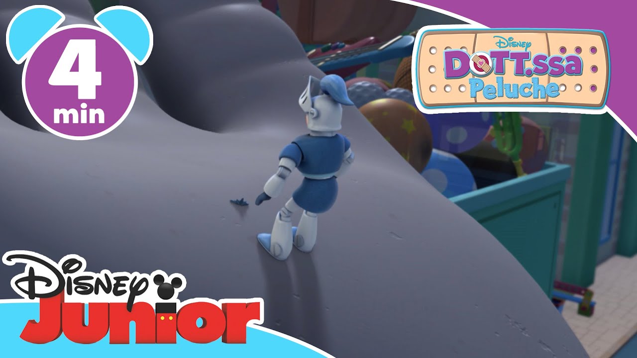 Dottoressa Peluche - Ospedale dei giocattoli | In soccorso di Sir Kirby - Disney Junior Italia