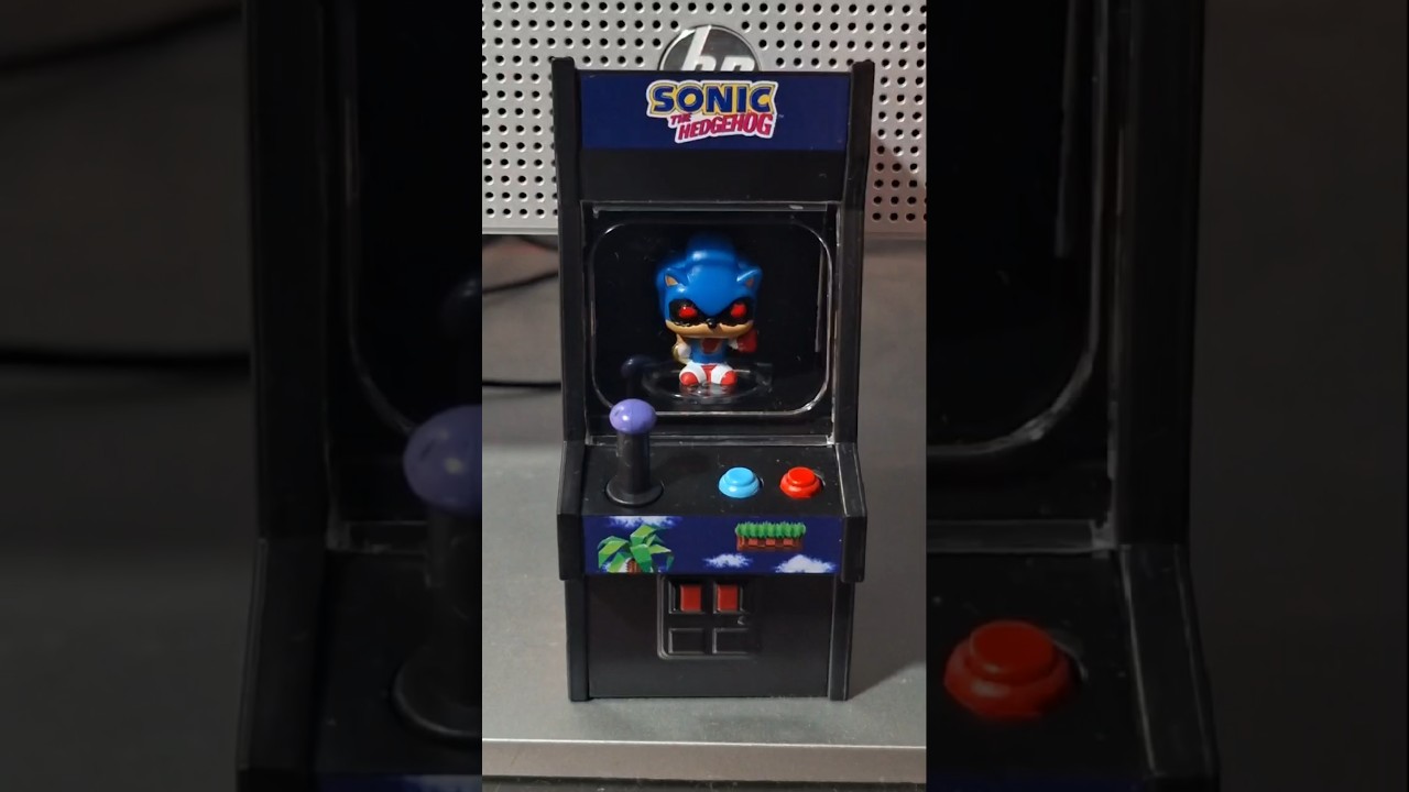 The World's Smallest Sonic.EXE Arcade Machine
