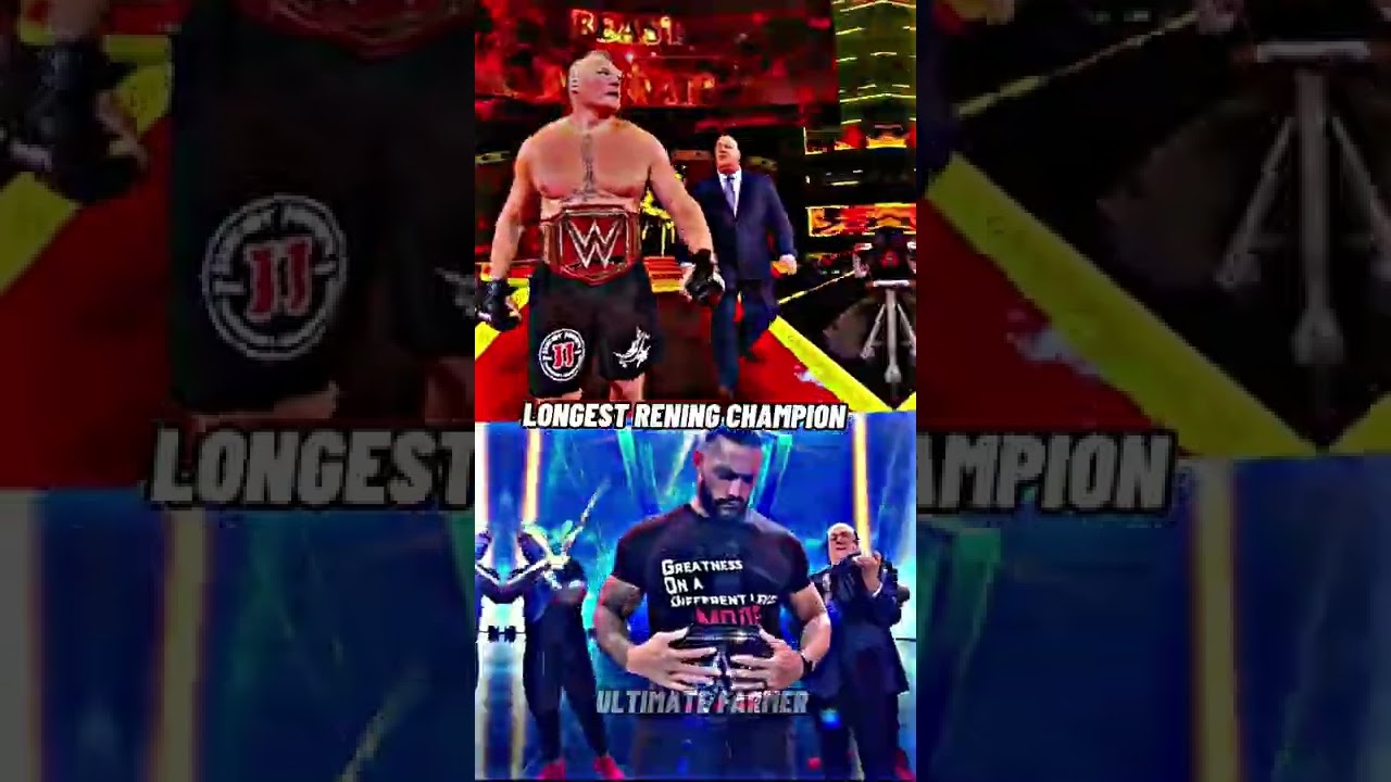 Ending the debate Heel Brock lesnar vs roman regins comparison 🔥