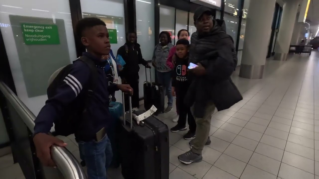 Aankomst Jaïr Schiphol