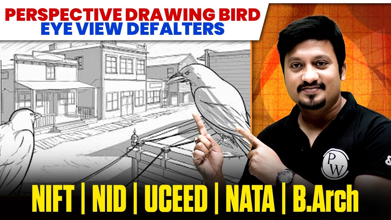 Design Review LIVE 🔴 | Perspective Drawing Bird Eye View Defalters | NIFT, UCEED, NATA, B.Arch