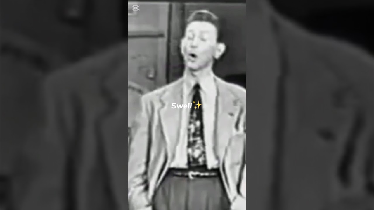 Donald O&rsquo;Connor being adorable on Colgate Comedy hour #1950s #1960s #tvshow #comedy 