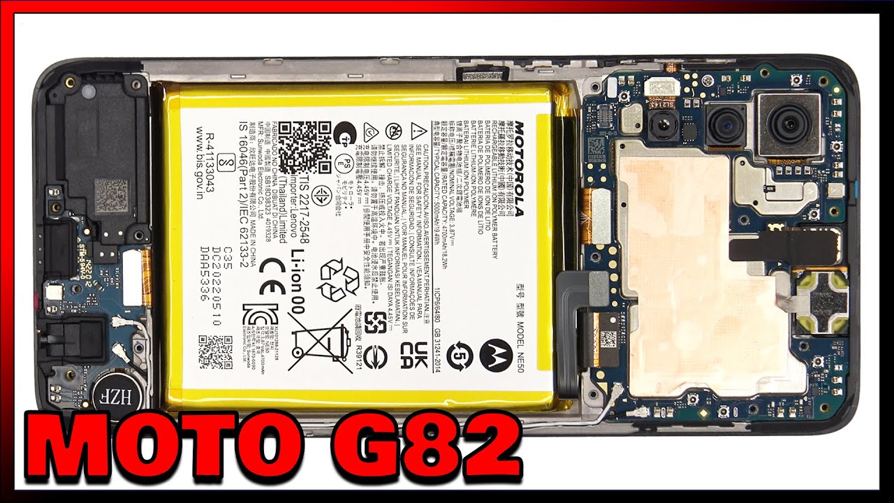 Motorola Moto G82 5G Disassembly Teardown Repair Video Review
