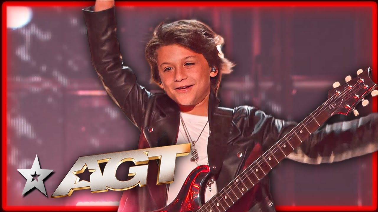 This 10 Year Old is a Rock PRODIGY! | America's Got Talent 2025!