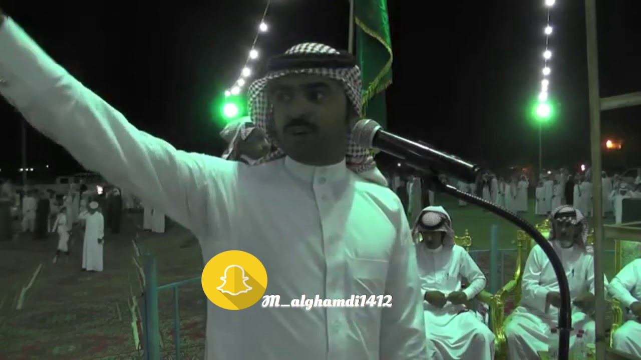 محاوره حماسيه - لاحق الغامدي وسعيد بن محسن وعواض الربيعي والحميدي