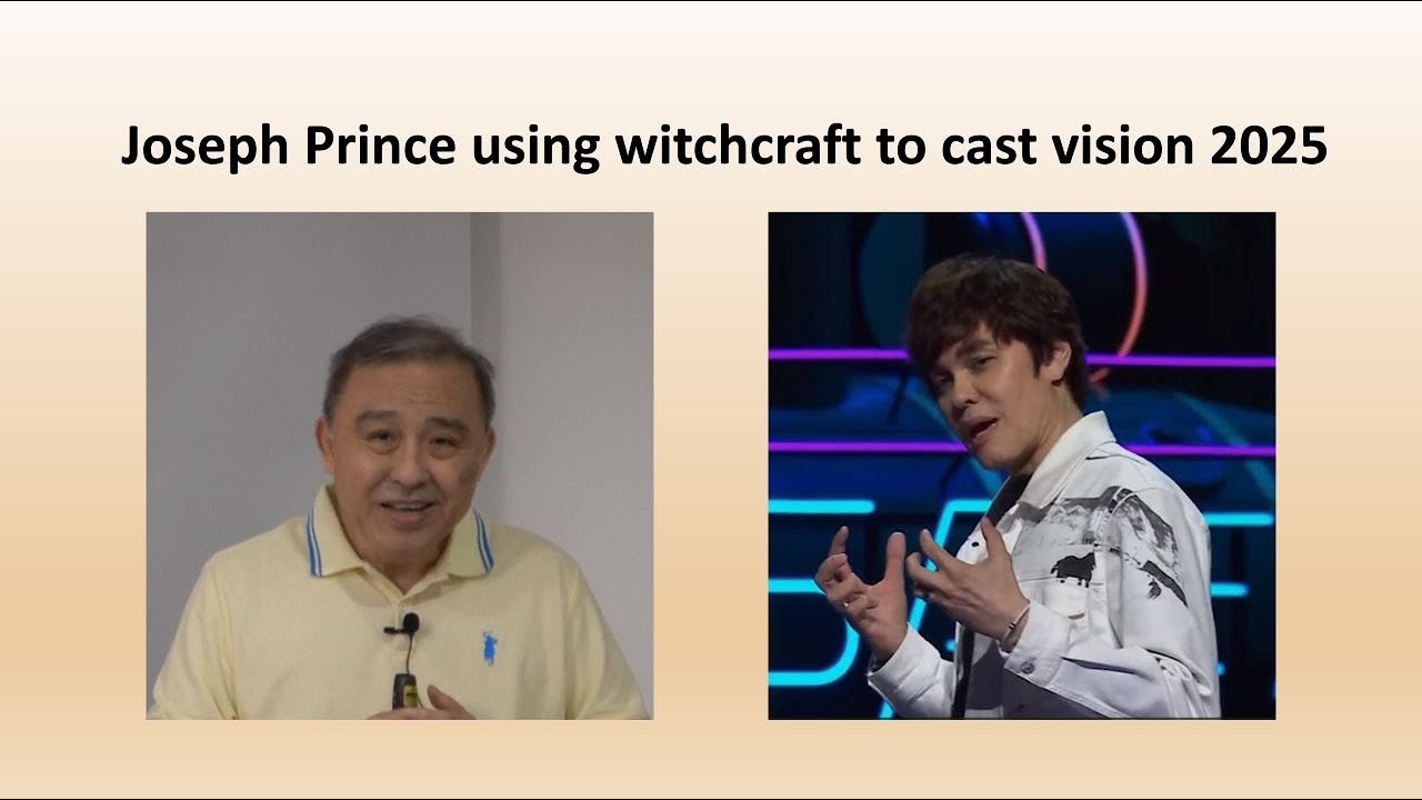 Joseph Prince using witchcraft to cast vision 2025