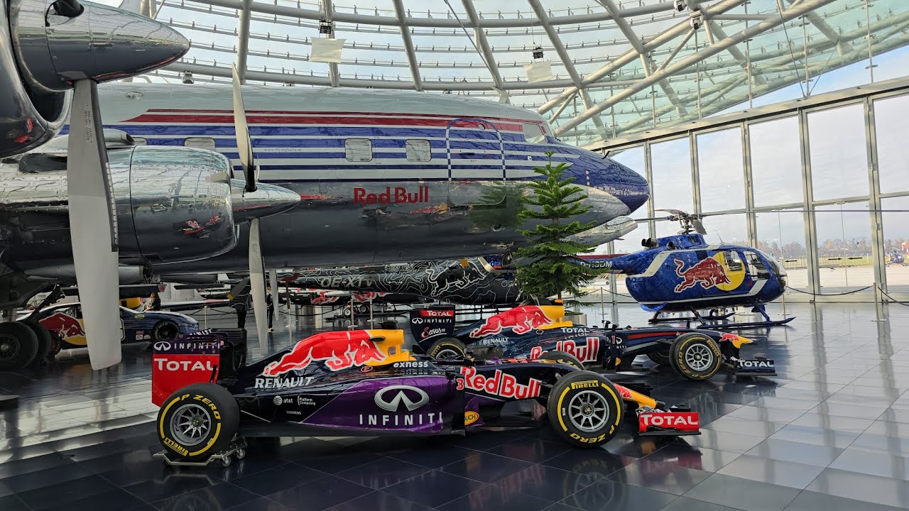 Formula 1, Airplane, Helicopters Red Bull in Hangar 7