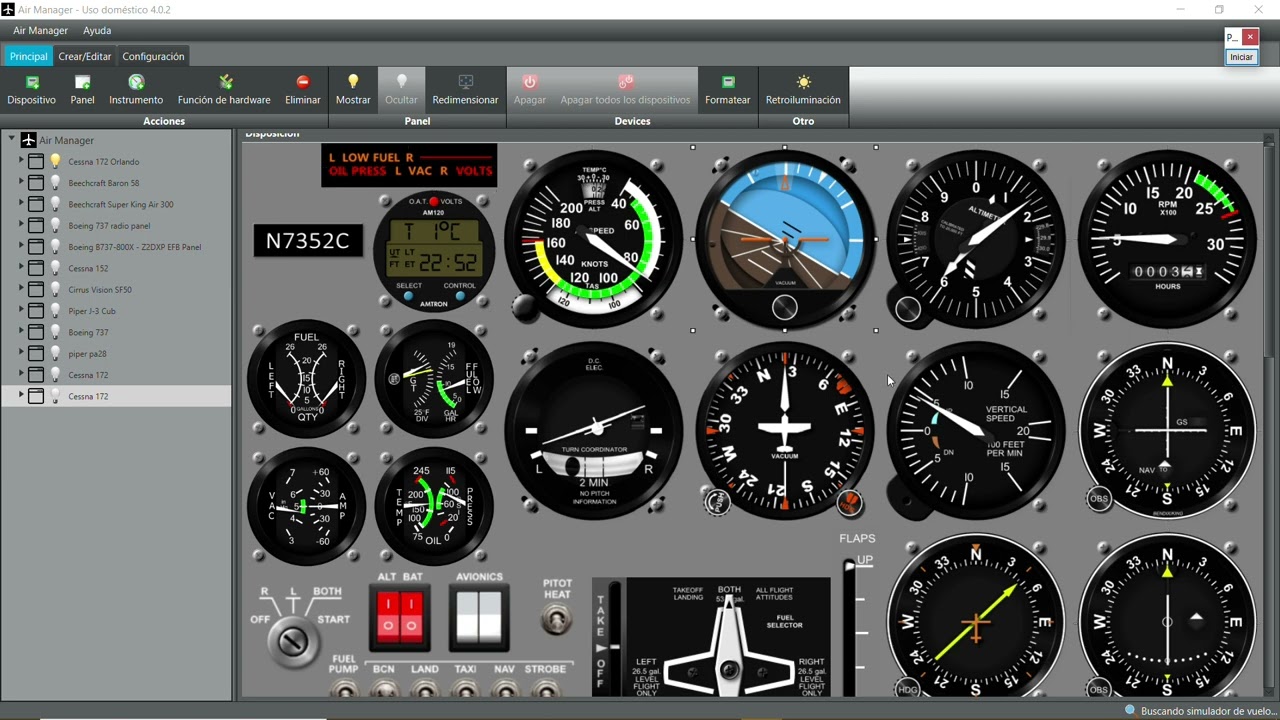 funciones basicas Air Manager